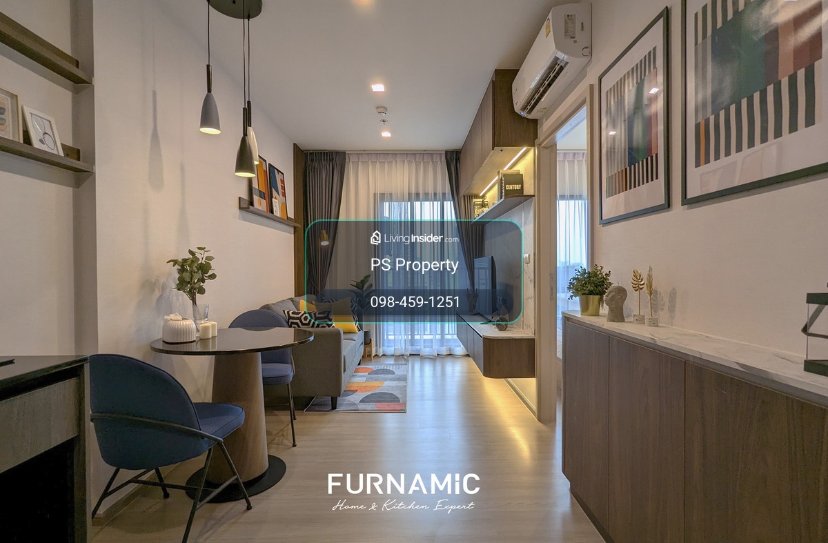 ขายด่วน ✨ THE BASE Phetchaburi - Thonglor ✨ เฟอร์นิเจอร์ และ เครื่องใช้ไฟฟ้าครบ ใกล้ BTS ทองหล่อ – รูปที่ 4