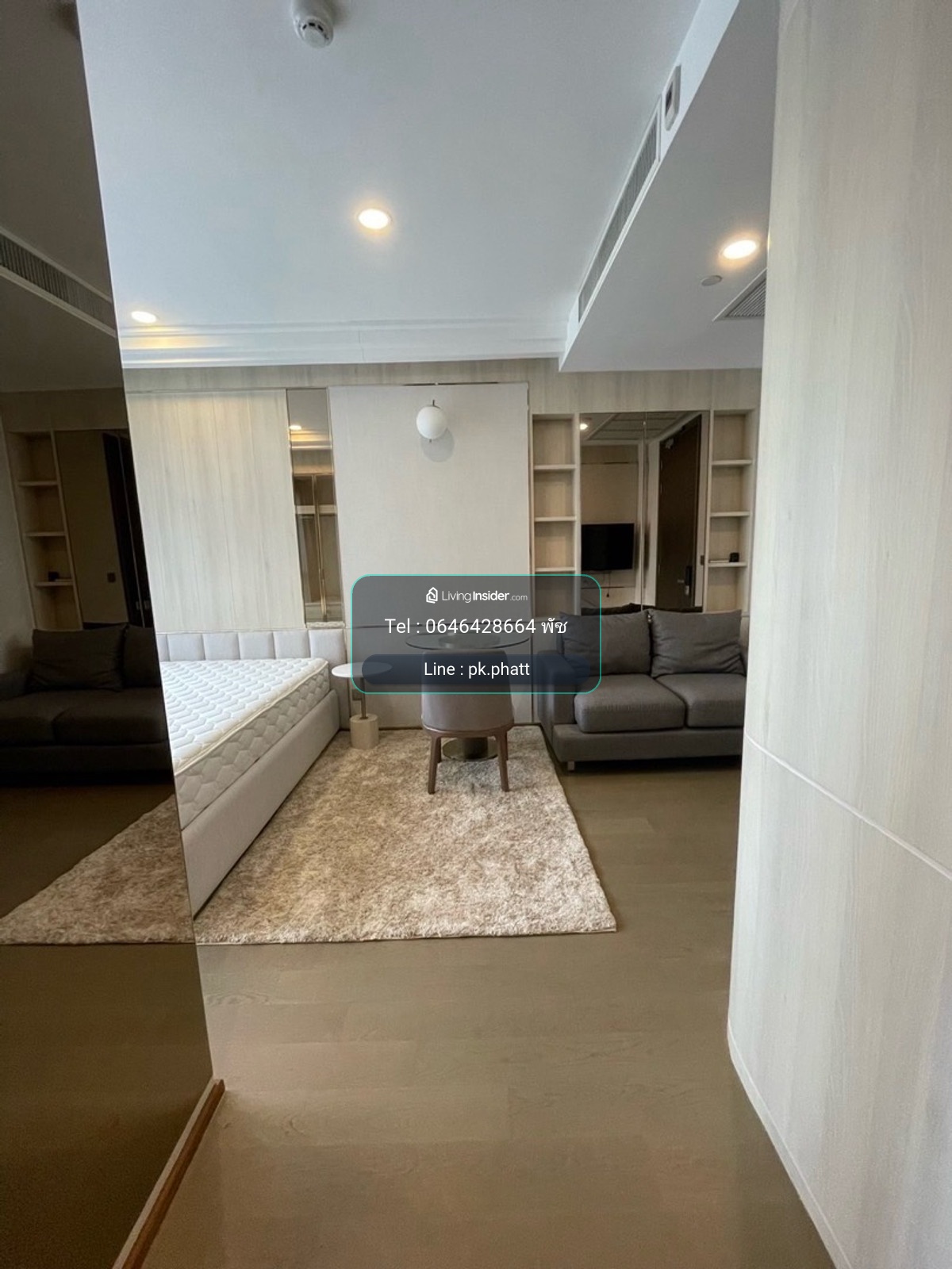 Luxury Condo for Rent | Ashton Chula – Samyan 🏙️✨Studio 25sq.m. 22k/m☎️Phat: 064-642-8664 – รูปที่ 3