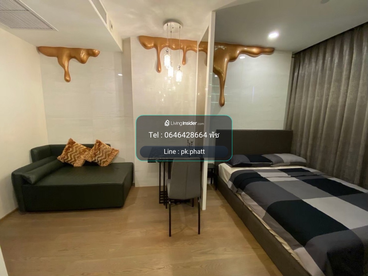 For Rent | Ashton Chula – Samyan 🏙️✨Studio 24sq.m. 22k/m☎️Phat: 064-642-8664 – รูปที่ 4