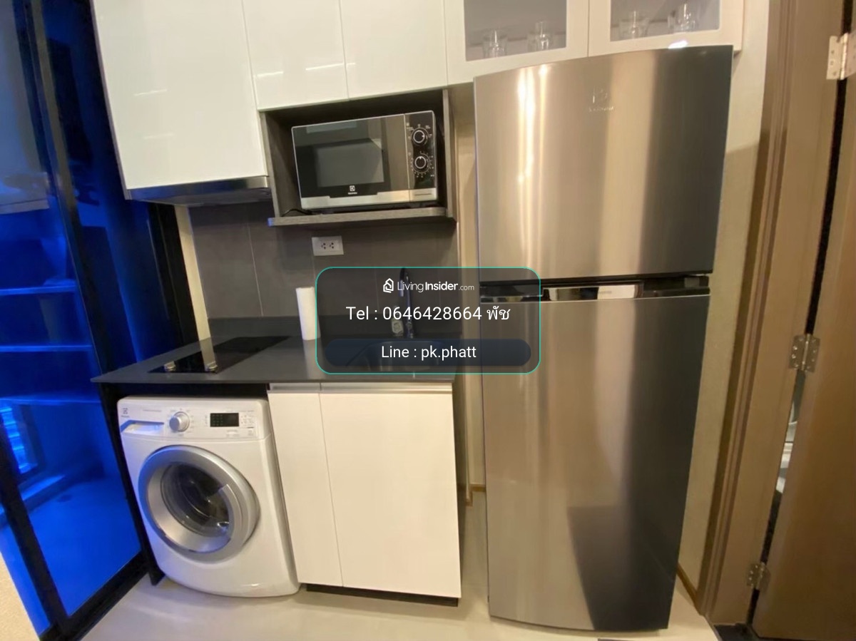 For Rent | Ashton Chula – Samyan 🏙️✨Studio 24sq.m. 22k/m☎️Phat: 064-642-8664 – รูปที่ 3