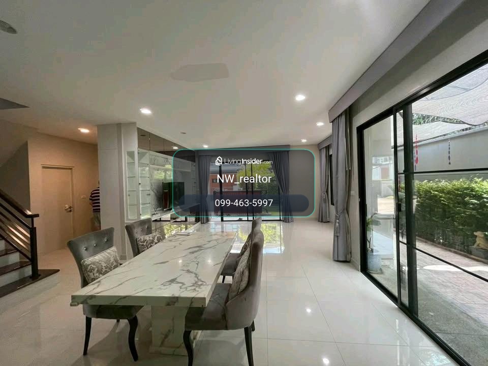 ให้เช่าบ้านเดี่ยว หมู่บ้าน มบ.เศรษฐสิริ จรัญ ปิ่นเกล้า 4นอน 3น้ำ
จอดรถได้ 2 คัน – รูปที่ 4