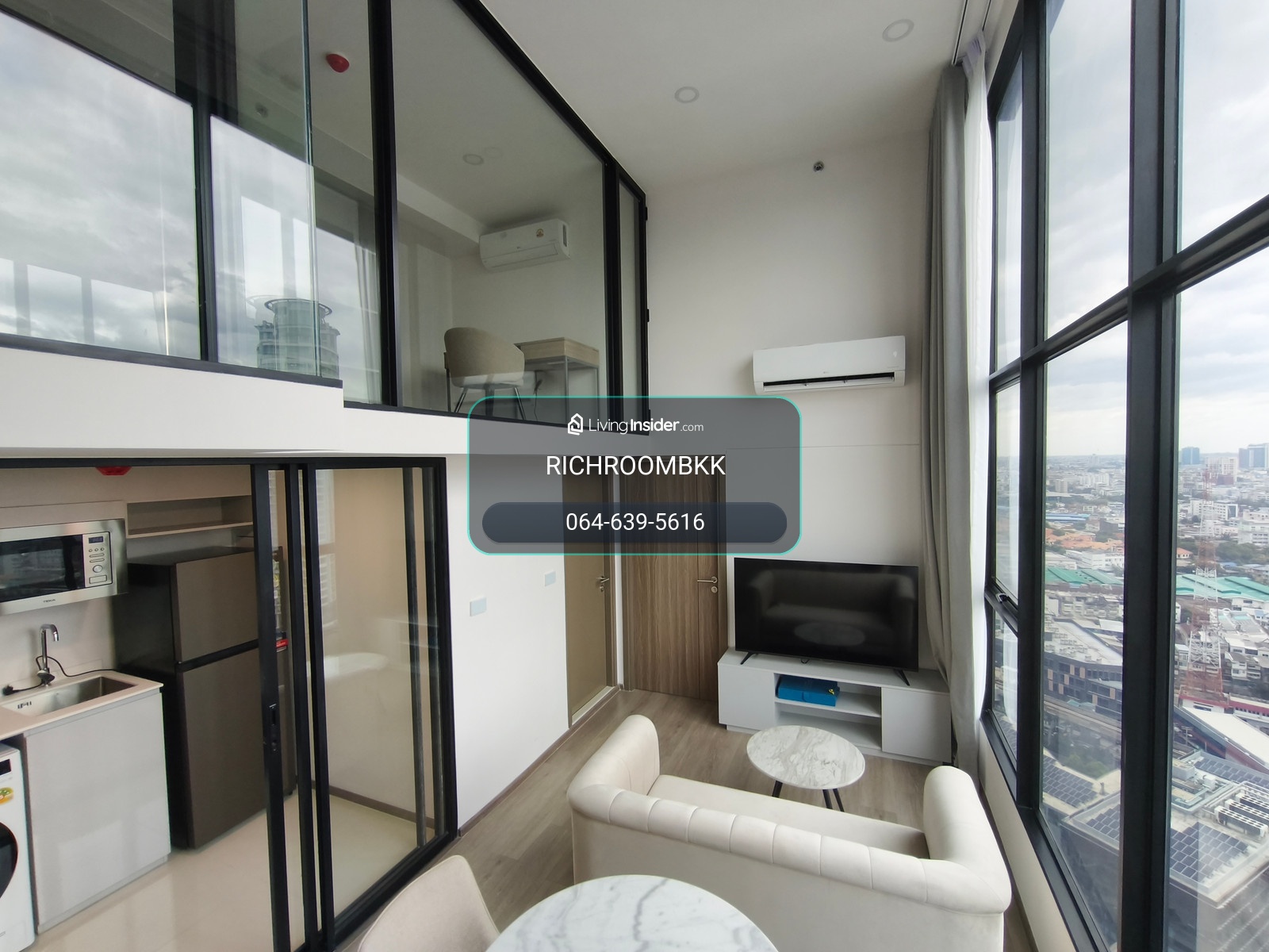 Brand New Stunning 1 Bed Duplex with private home office & closed kitchen🌟 – รูปที่ 4