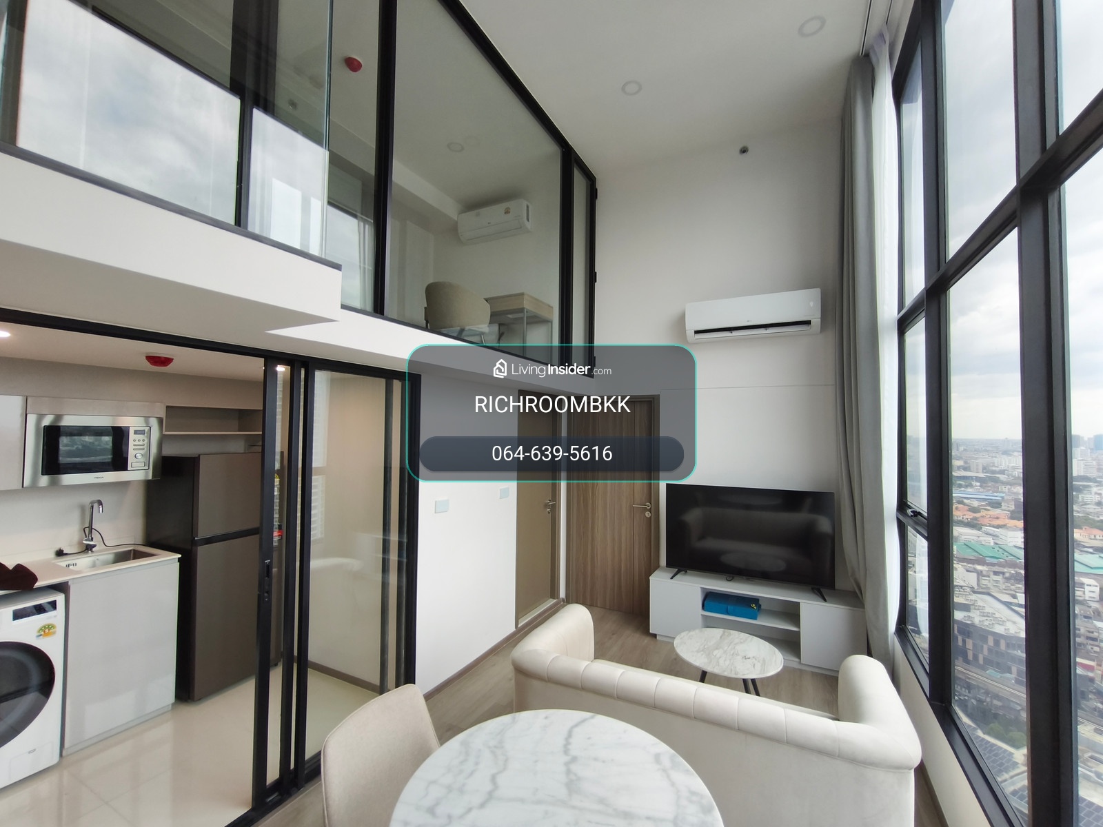 Brand New Stunning 1 Bed Duplex with private home office & closed kitchen🌟 – รูปที่ 3