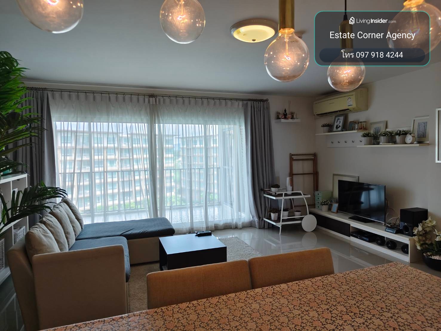 96315 - ขายคอนโดหรู บ้านทิวลม ชะอำ ห้องใหญ่เหมือนบ้านเดี่ยว Rare Item (105.39 ตร.ม.) ตึก A หน้าสุดของโครงการ สภาพนางฟ้า พร้อมอยู่ – รูปที่ 2