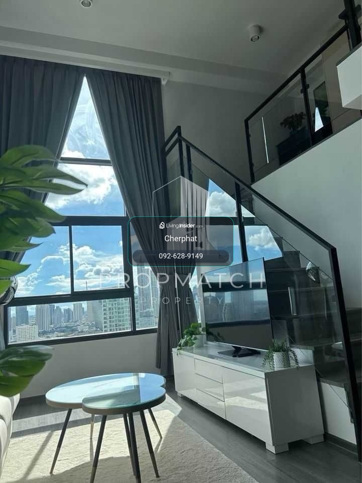 ⚡️HotDeal⚡️IDEO Chula-Samyan (2 bedrooms, 1 bathroom) 84 sq m. 55,000.- Beautiful room, fully furnished, ready to move in. Make an appointment to view the room 📞0926289149 – รูปที่ 2