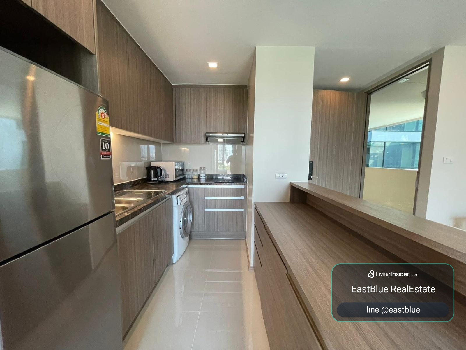 17/07/2026, คอนโดหรู 2 นอน ใจกลางทองหล่อ วิวสวย 70 ตรม. พร้อมอยู่! 
เช่า 55,000 บาท/ด. ใกล้ BTS ทองหล่อ EB-88533 รีบจองเลย! 0642748883 – รูปที่ 3