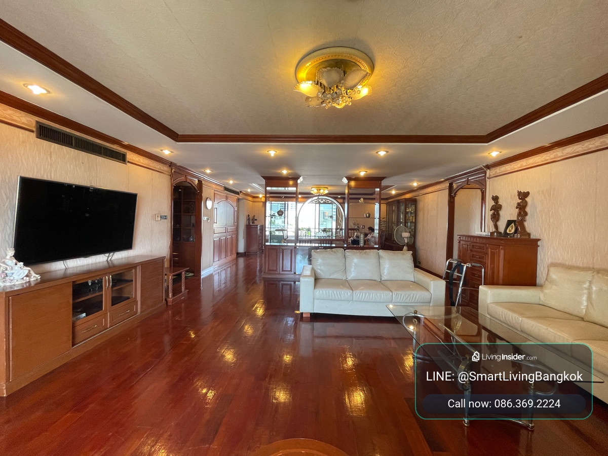 🔥 ขายคอนโดหรู สาทร 4 ห้องนอน พื้นที่ใหญ่ 323 ตร.ม. | Lumpini Place Building ใจกลาง CBD ใกล้ BTS – รูปที่ 4