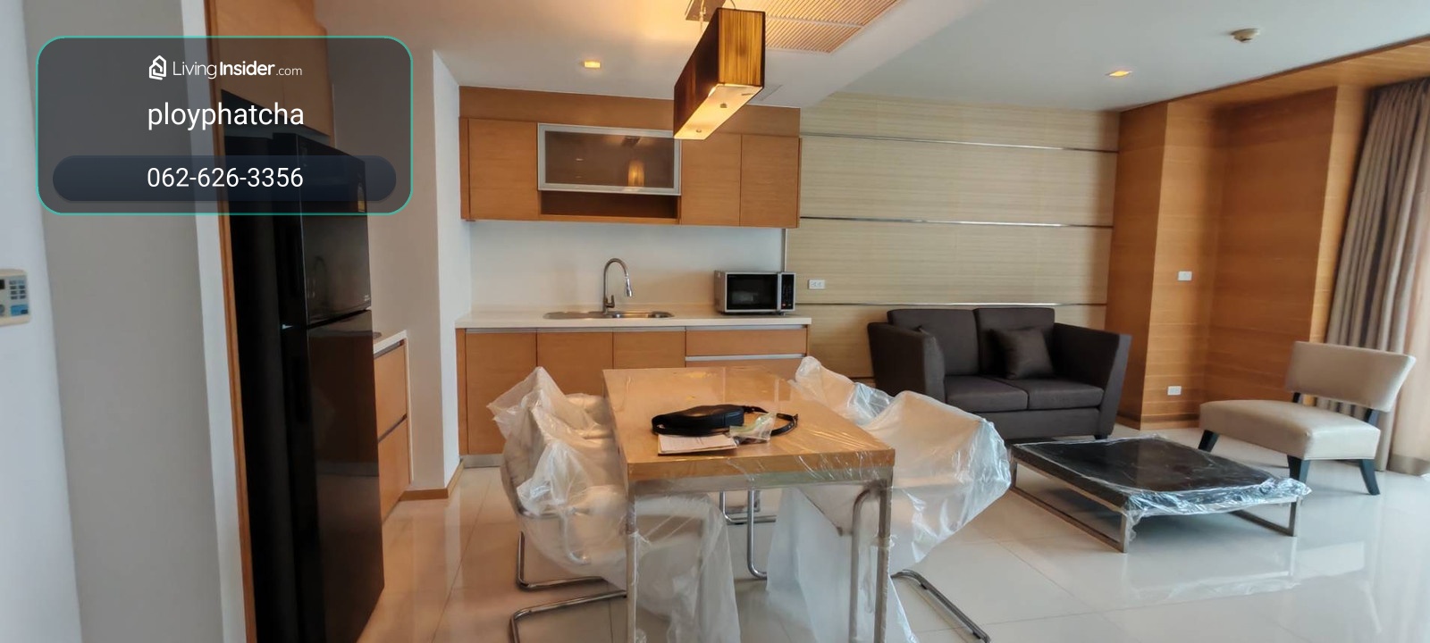 Sathorn Prime Residence ให้เช่า 67ตร.ม. ชั้น 33 เฟอร์ครบ เครื่องใช้ไฟฟ้าครบ มีอ่างอาบน้ำ 27,000 บาท  – รูปที่ 4