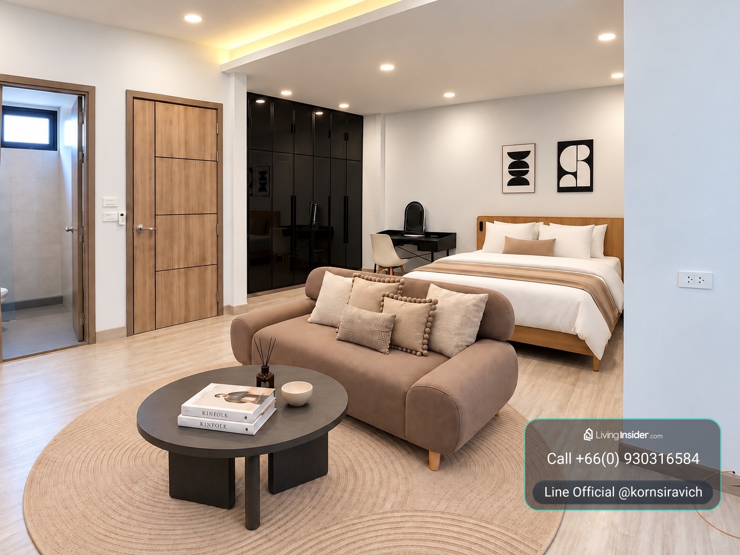 House for rent, townhouse, Soi Ekkamai 22, Sukhumvit 63, Watthana District, Bangkok. – รูปที่ 2