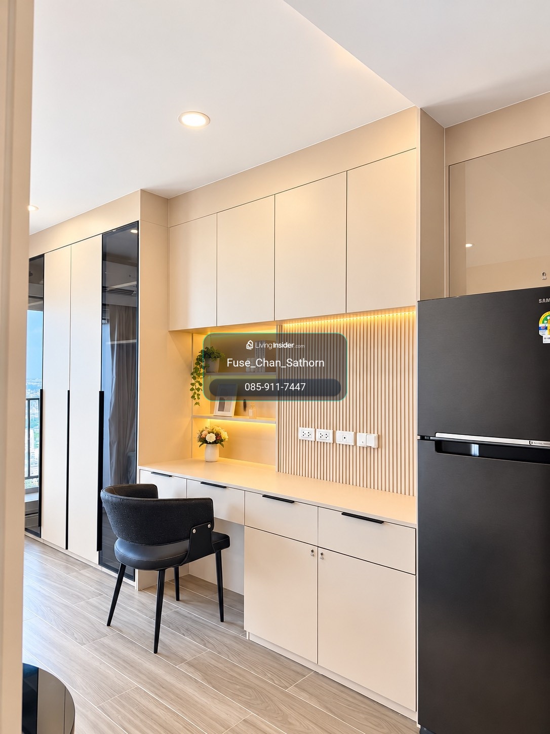 ให้เช่า Condo Supalai Veranda Ramkhamhaeng บิ้วอินจัดเต็ม สวย  – รูปที่ 4