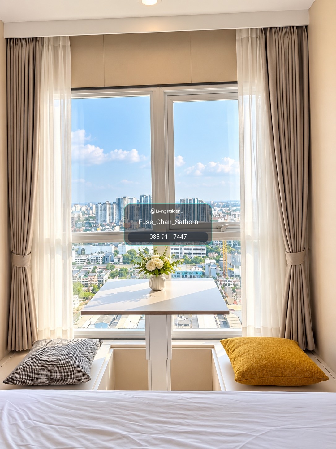 ให้เช่า Condo Supalai Veranda Ramkhamhaeng บิ้วอินจัดเต็ม สวย  – รูปที่ 3