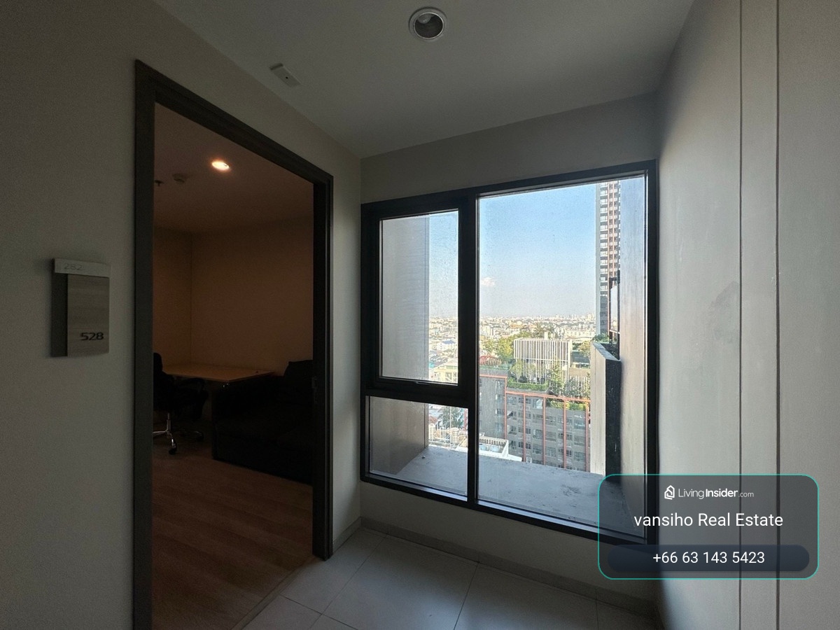 centric station Centric Huaikhwang ห้องสวยพร้อมขาย ชั้น 18 ห้องมุม กว้างขวาง – รูปที่ 2
