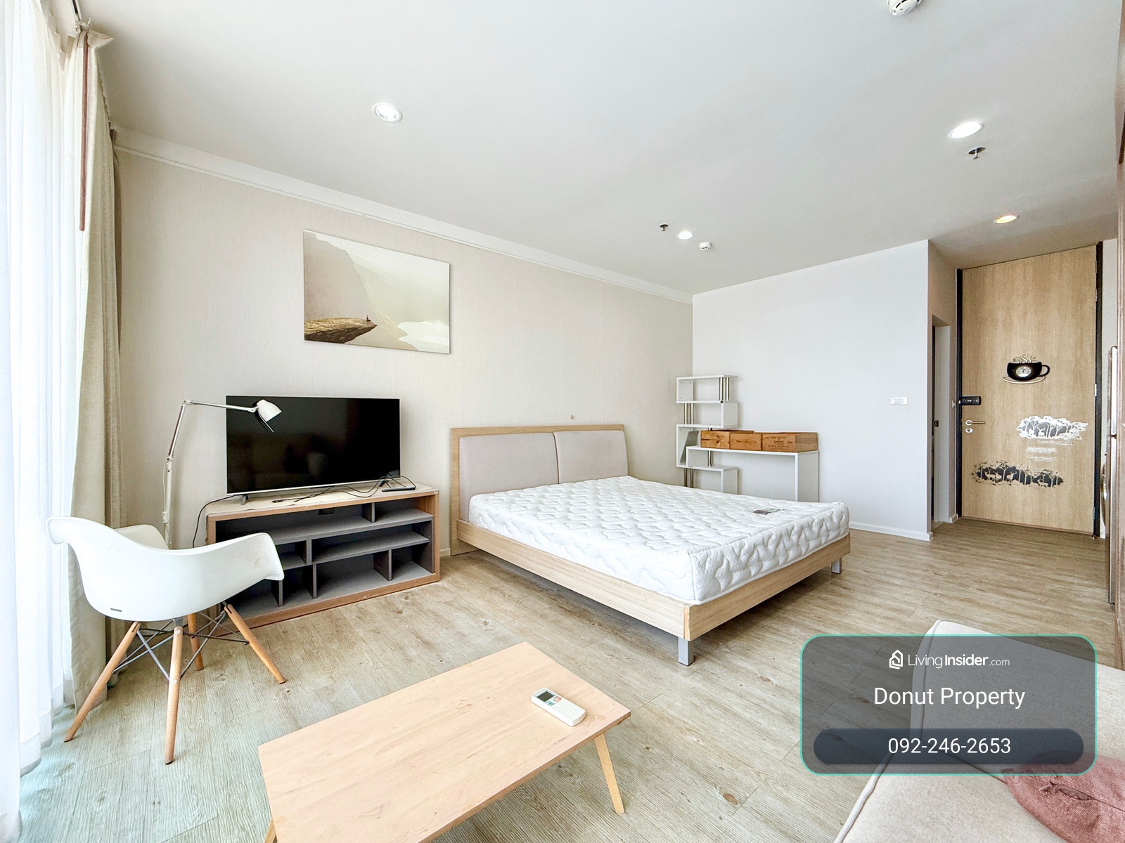 ขาย 📌 The issara Ladprao - 34 ตรม. Studio 1 ห้องน้ำ ทิศใต้ ชั้นสูง ราคาถูกมาก โทร 092-2462653 Donut – รูปที่ 3