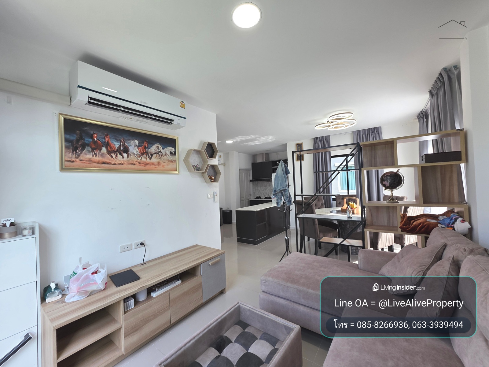 บ้านเช่าพร้อมอยู่ คาซ่าเพรสโต ประชาอุทิศ 90 ใกล้ถนนใหญ่ เดินทางง่าย – รูปที่ 4