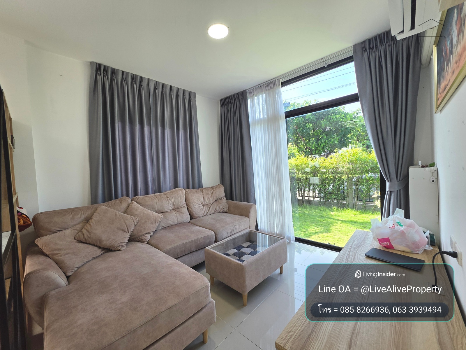 บ้านเช่าพร้อมอยู่ คาซ่าเพรสโต ประชาอุทิศ 90 ใกล้ถนนใหญ่ เดินทางง่าย – รูปที่ 3
