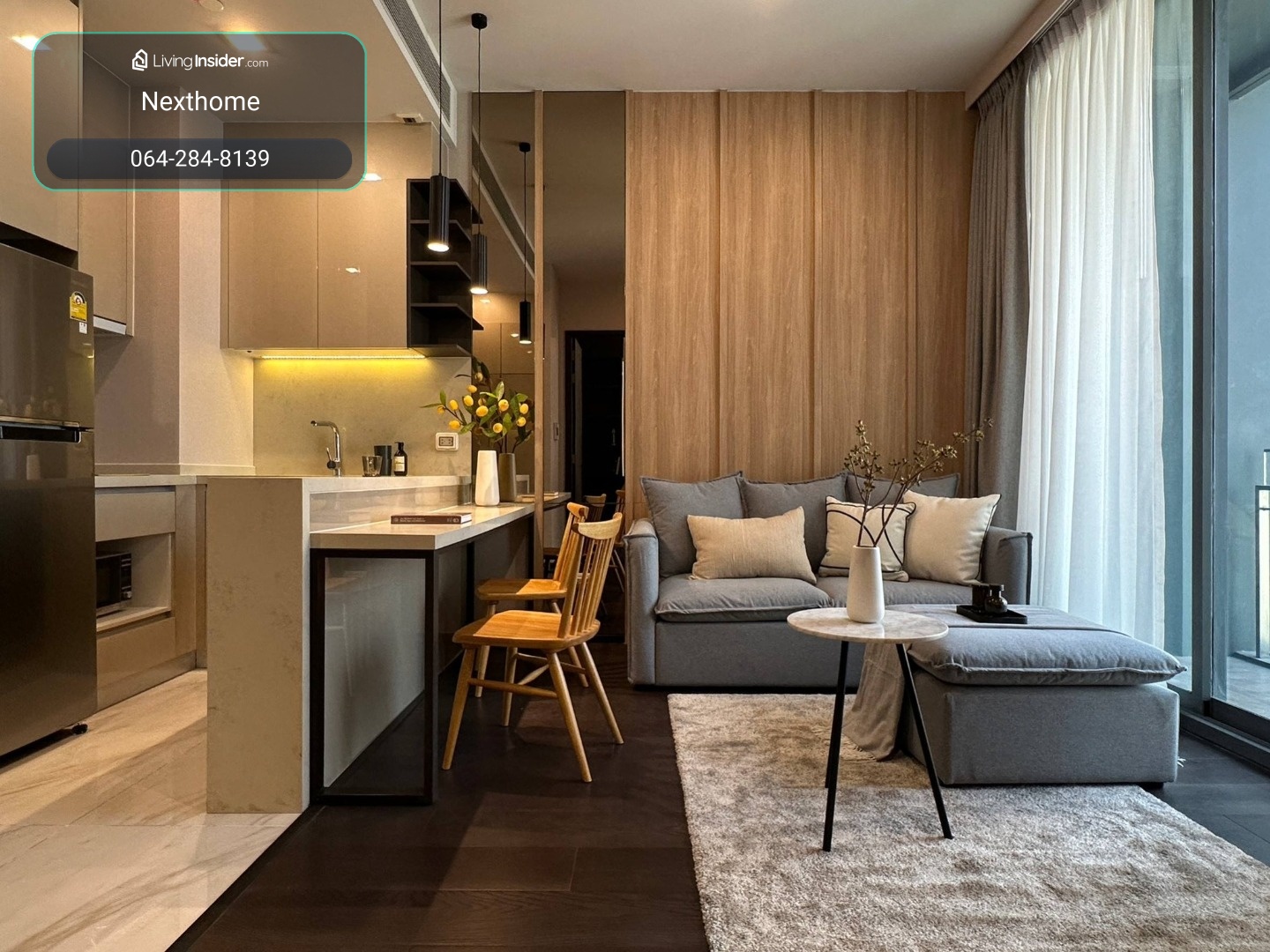 🔥ให้เช่าด่วน🔥LAVIQ Sukhumvit 57 | Luxury 1 Bedroom ใกล้ BTS ทองหล่อ เพียง 200 เมตร – รูปที่ 3