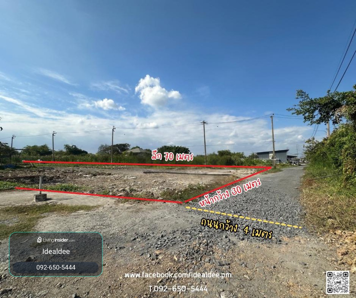 Land for rent in prime location “Nimitmai - Minburi“ 1-2-3 rai. – รูปที่ 4