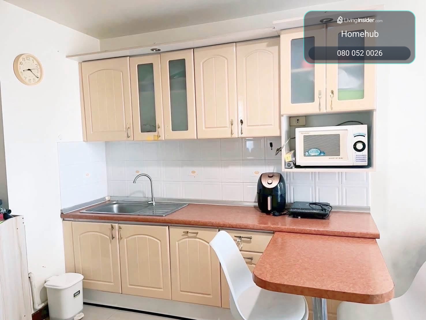 For urgent rent, Baan Pathumwan Condo, 2 bedrooms, 1 bathroom, Baan Pathumwan Condo. – รูปที่ 3