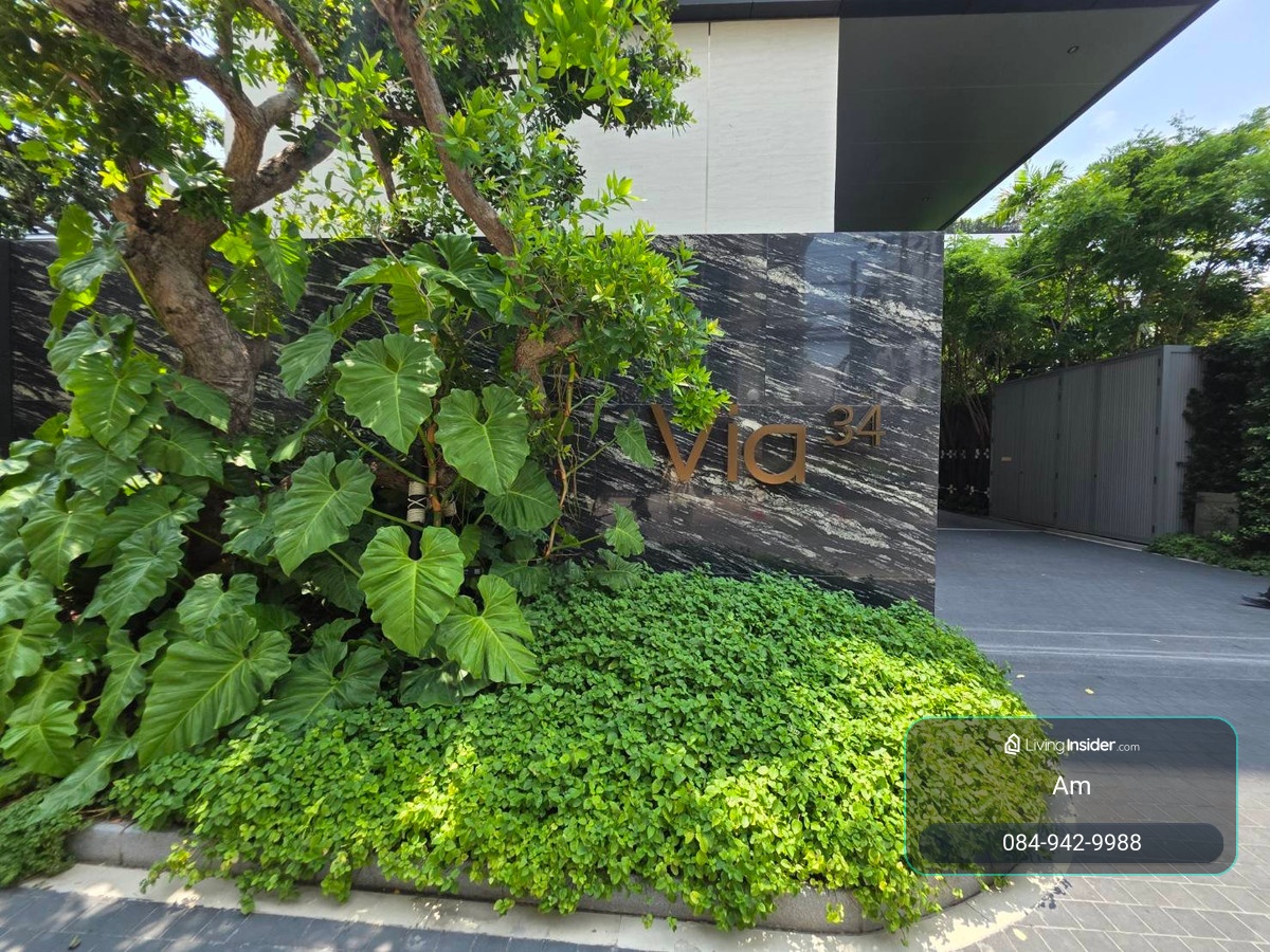 Via 34 (Sukhumvit 34): 1bed 44.84sqm. from 12 million brandnew fully fitted readied to move in Am: 0656199198 – รูปที่ 2