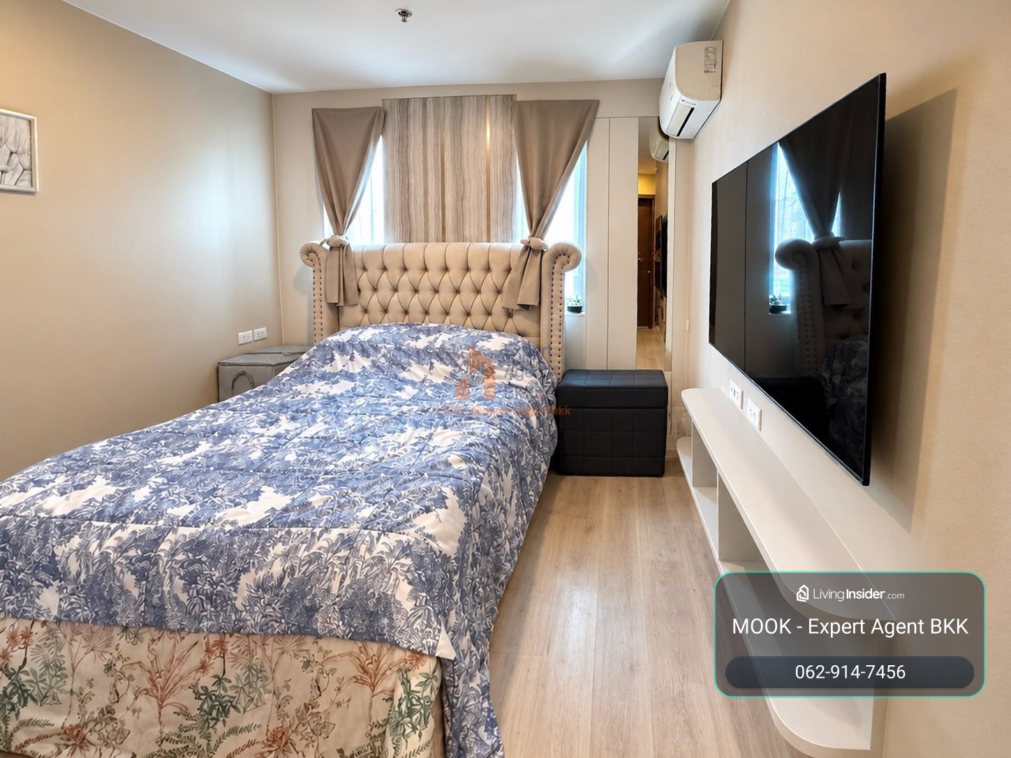 ✨ 2 นอน วิวโล่ง บิ้วอินสวย 🔥 ราคาดีที่สุด ขาย/SALE : Artisan Ratchada (อาร์ติซาน รัชดา) - 2 ห้องนอน LC156 – รูปที่ 3