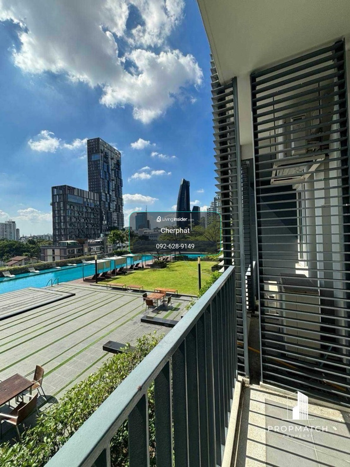 ⚡️HotPrice⚡️Siri@Sukhumvit (2bed2bath) 69sqm 🔥10.35Mb Swimming Pool View, Connect to BtsThonglor 📲092-6289149 – รูปที่ 2