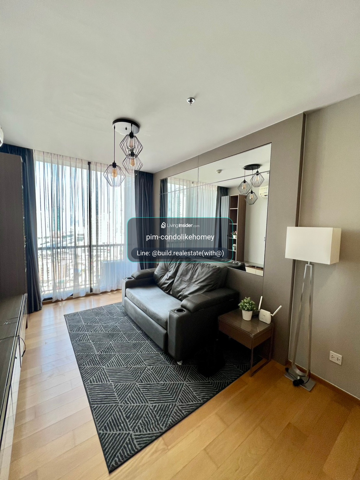 🏙️ห้องมุม วิวแม่น้ำ ราคาพิเศษ | Noble Revo Silom Near BTS Surasak 160m. | 1Bedroom 56 Sq.m. Only 28K/Month  – รูปที่ 2