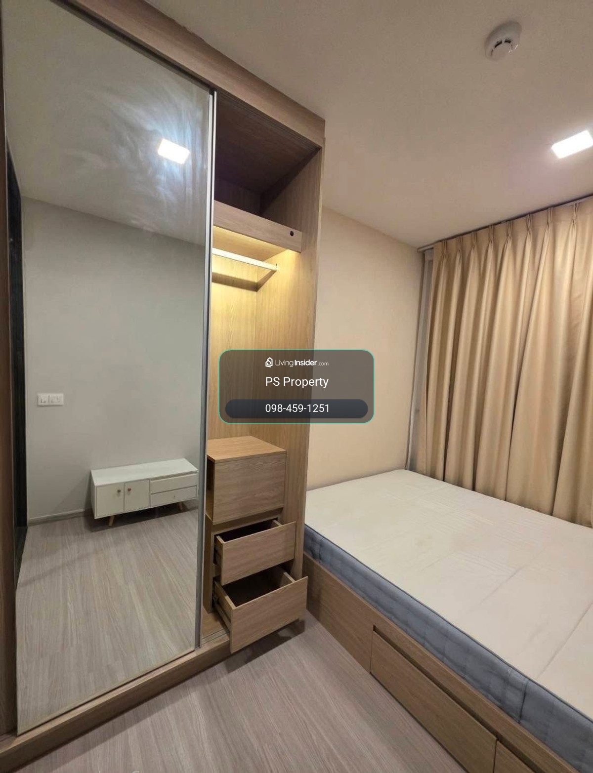 ให้เช่า 📍 THE PRIVACY S101 📍 เฟอร์นิเจอร์ และ เครื่องใช้ไฟฟ้าครบ ใกล้ BTS  – รูปที่ 3