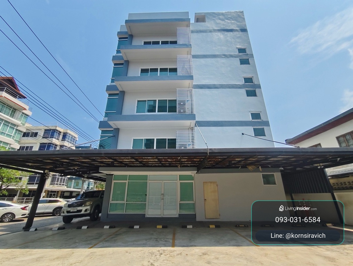 For rent, single building STAND ALONE, 5 floors, Soi Nuanchan, Bueng Kum District, Ramintra Zone, Bangkok, parking for 20 cars. – รูปที่ 2