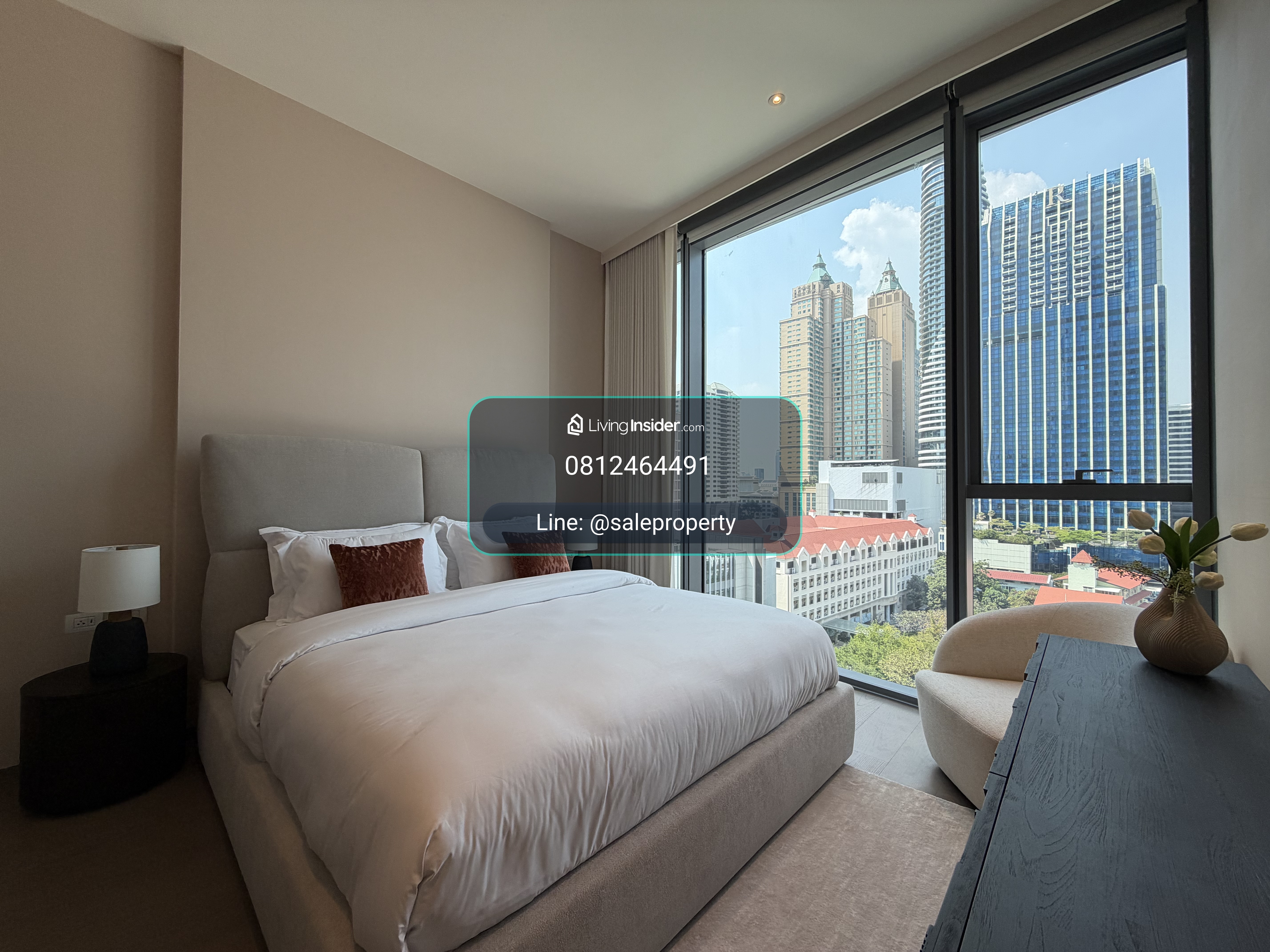 SCOPE Langsuan : นิยามใหม่ของการใช้ชีวิตเหนือระดับ ใจกลางหลังสวน  1 ห้องนอน 1 ห้องน้ำ – รูปที่ 3