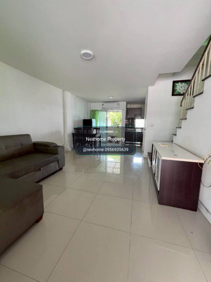 Townhome for rent in Town Plus Theparak project, located on the main road. 157 sq m, 27 sq wa. – รูปที่ 2