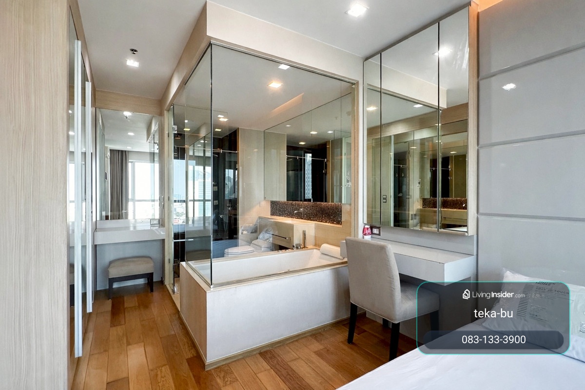 ให้เช่าคอนโดหรู The Address Asoke ใจกลาง อโศก วิวเมืองสวย ชั้น 34 – รูปที่ 2
