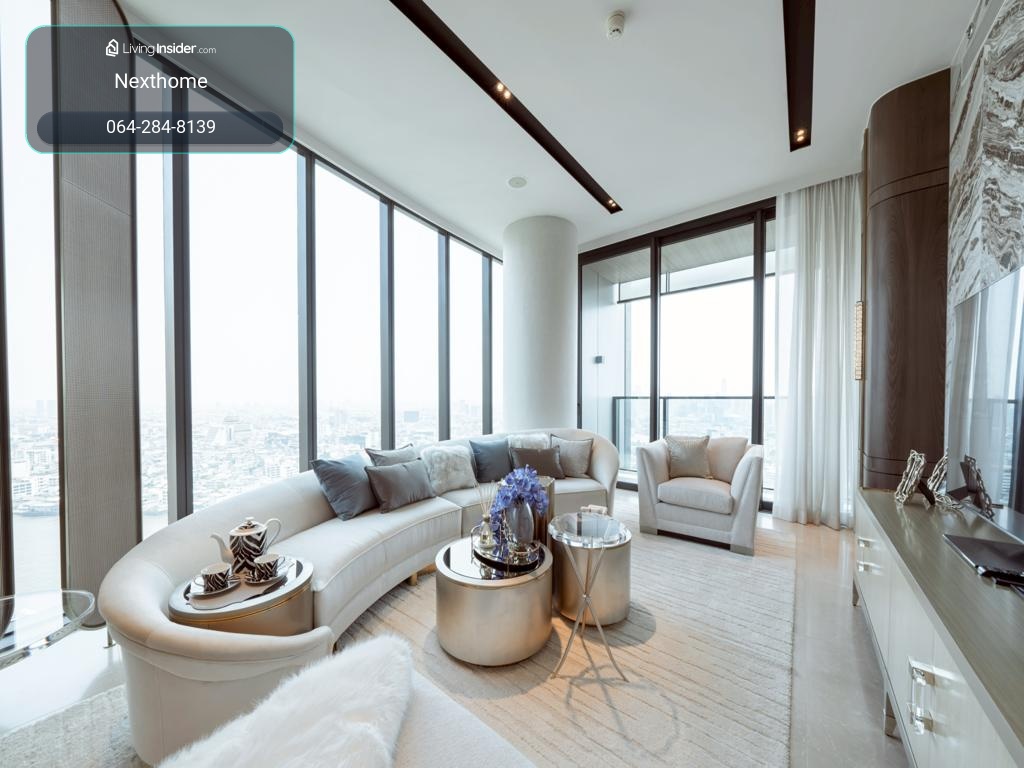 🔥ให้เช่าด่วน🔥 Banyan Tree Residences Riverside Bangkok 2 ห้องนอน Riverfront 178 ตร.ม. ชั้น 28 วิวเจ้าพระยา Private Lift หรูระดับ Ultra Luxury – รูปที่ 2