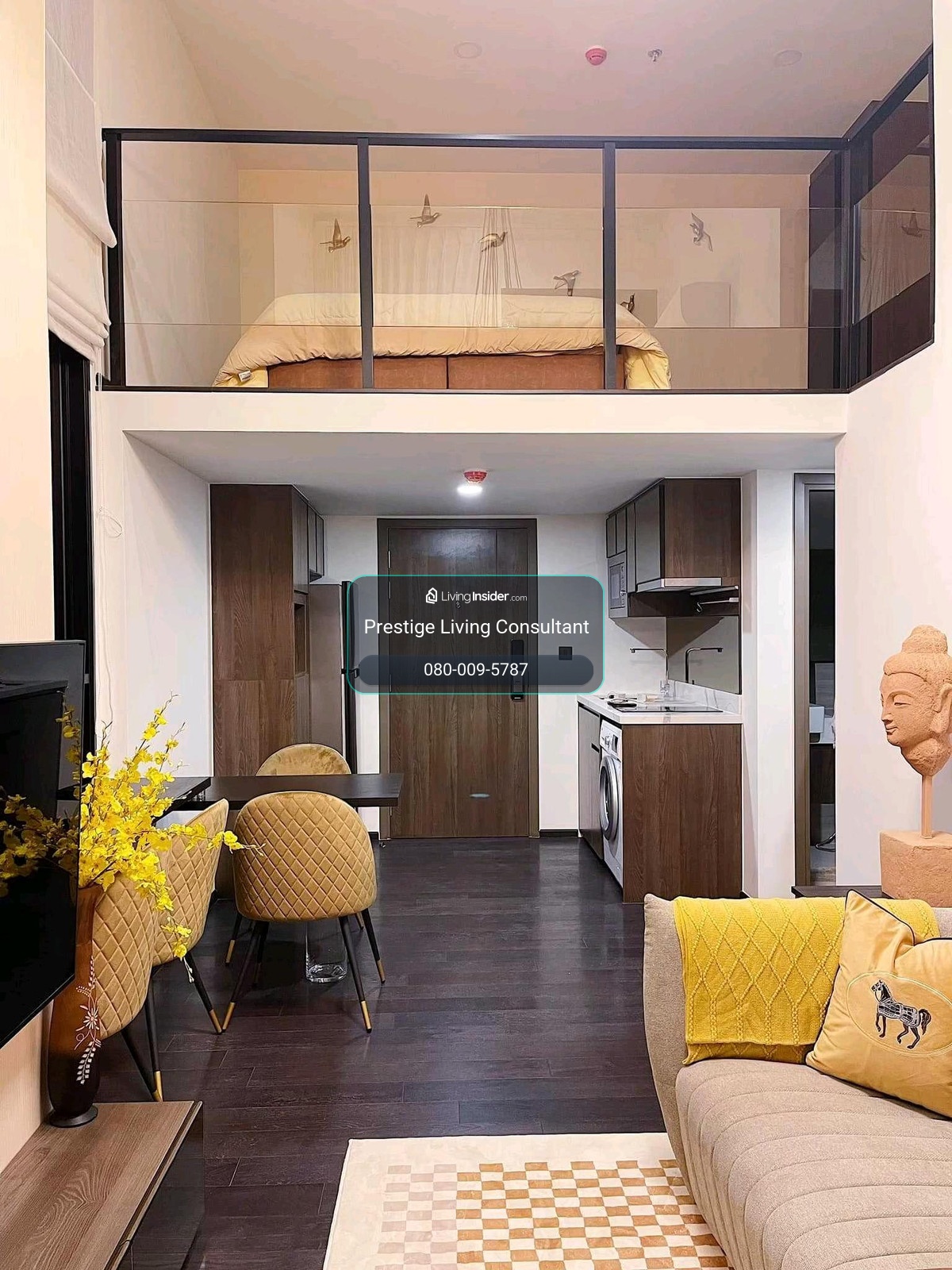 📌For RENT เช่า | Park Origin Thonglor - 1BR Lofts - Hybrid (45 sqm) 55,000 THB/month – รูปที่ 4