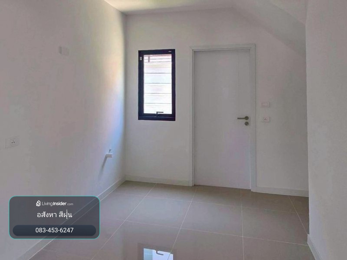 Single house/twin house for rent, Passorn Ratchaphruek-Tiwanon 2, new house, main road location 345, pets allowed. Quality project near 2 expressways, Bang Khu Wat Subdistrict, Mueang District, Pathum Thani Province. – รูปที่ 4