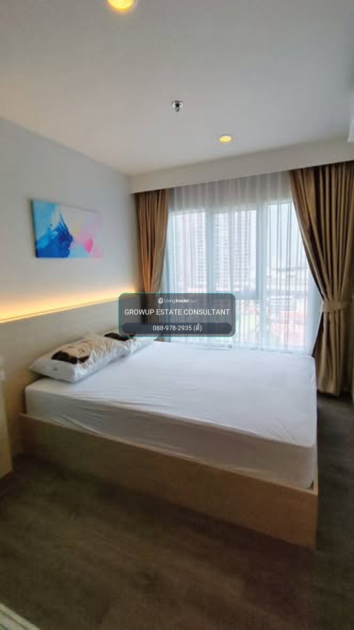 P-2995🔥 🔥ห้องสวย ตกแต่งใหม่ ให้เช่า ! คอนโด Regent บางนา พร้อมอยู่ – รูปที่ 3