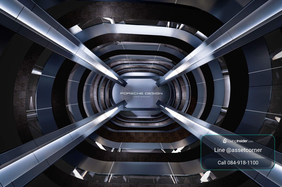 Porsche Design Tower  ポルシェデザインタワー・バンコク add Line @assetcorner โทร 0849181100 เซลล์จากอนันดา  – รูปที่ 4