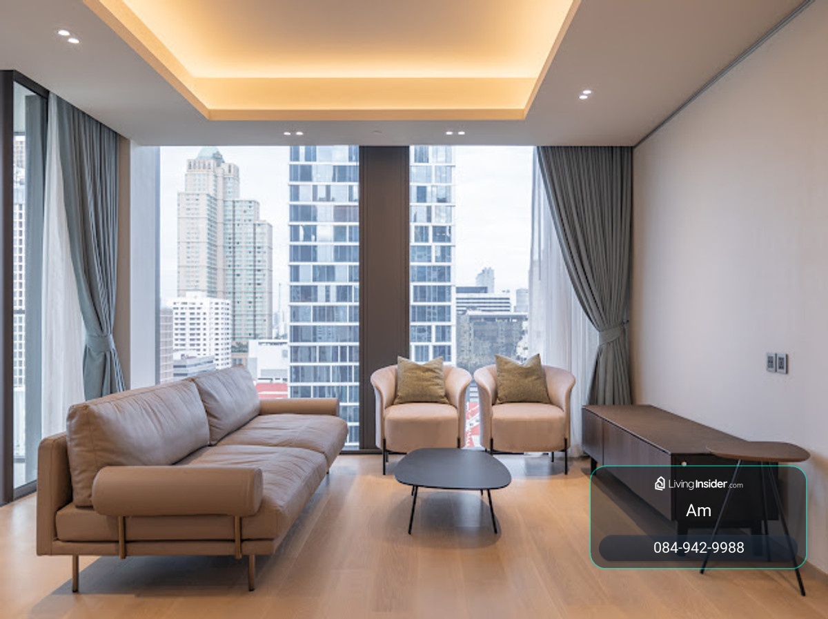Tonson One Residence: 1bed 1bath 67.02sqm. corner unit 125,000/mth Am: 0656199198 – รูปที่ 4
