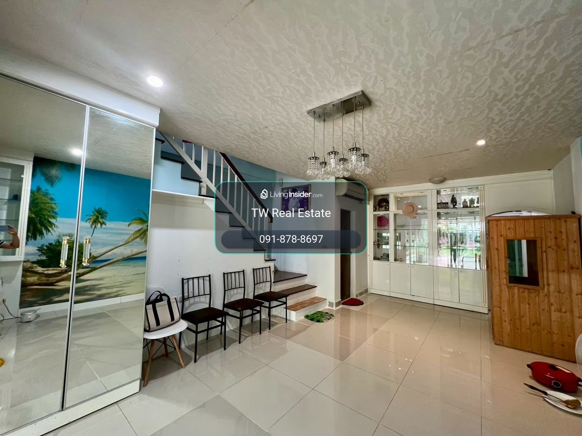 ขายทาวน์โฮม 2 ชั้น Town Avenue พระราม 9 บ้านสวย 2 ห้องนอนใหญ่ ทำเลกรุงเทพกรีฑา 7 ใกล้รถไฟฟ้า ฟังก์ชันลงตัว พร้อมอยู่ – รูปที่ 4