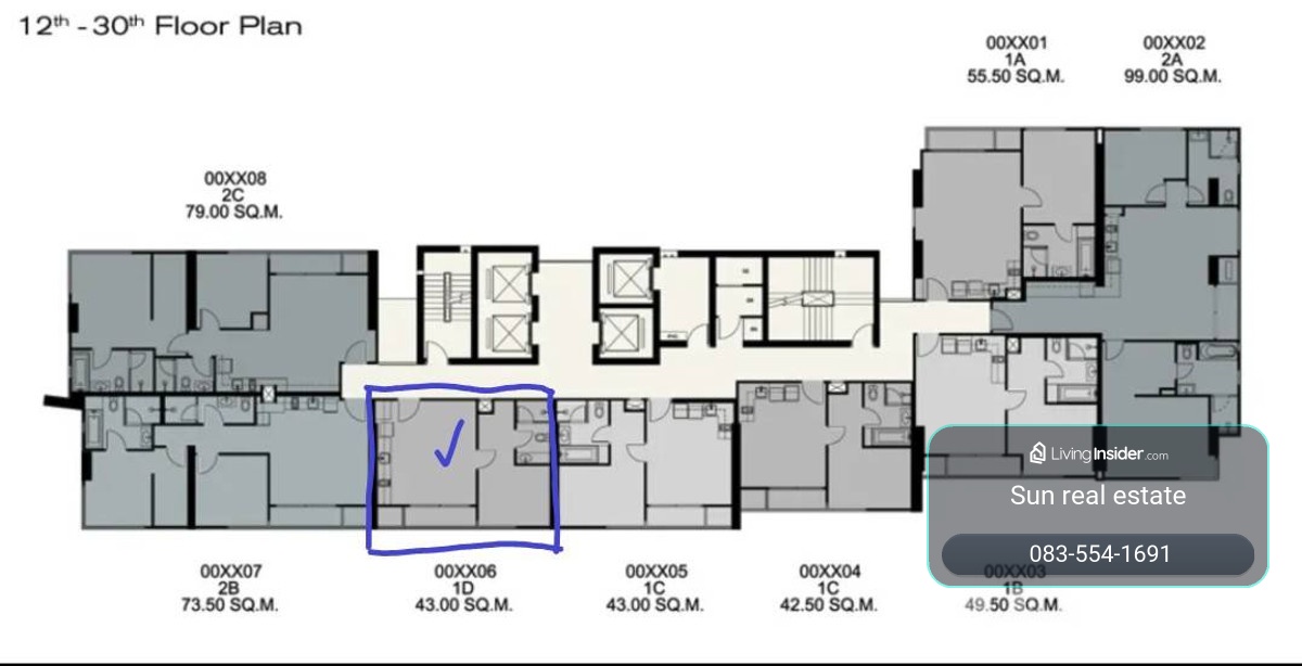 For Rent Condo HQ Thonglor Fully furnished (S15-11644) – รูปที่ 2
