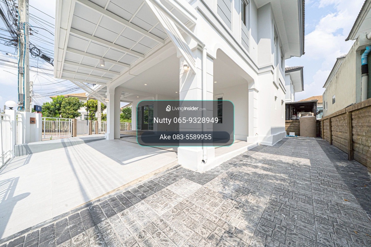 บ้านเดี่ยวโครงการ ภัสสร เพรสทีจ อ่อนนุช ใกล้  Airport Link สถานีทับช้าง – รูปที่ 2