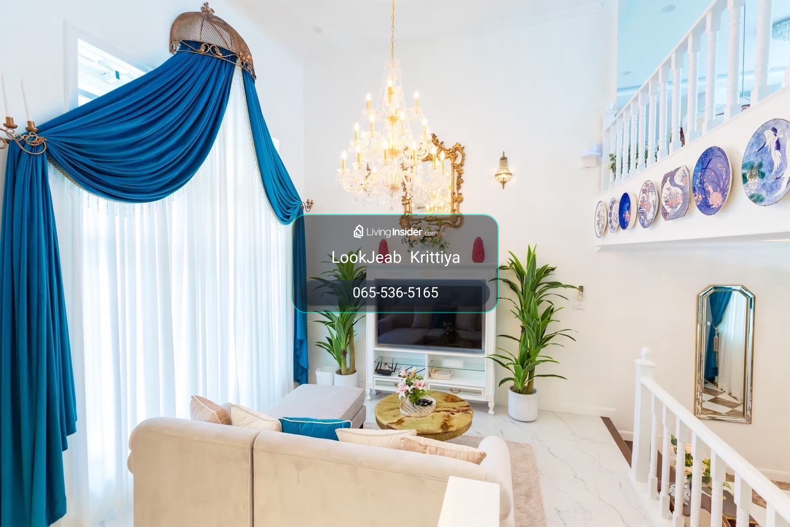 🏡 Luxury Townhome 4 ชั้น เฟอร์ครบ ใกล้ The Crystal & Central EastVille เช่า 99,000 บ./เดือน 📞 065-536-5165  – รูปที่ 3