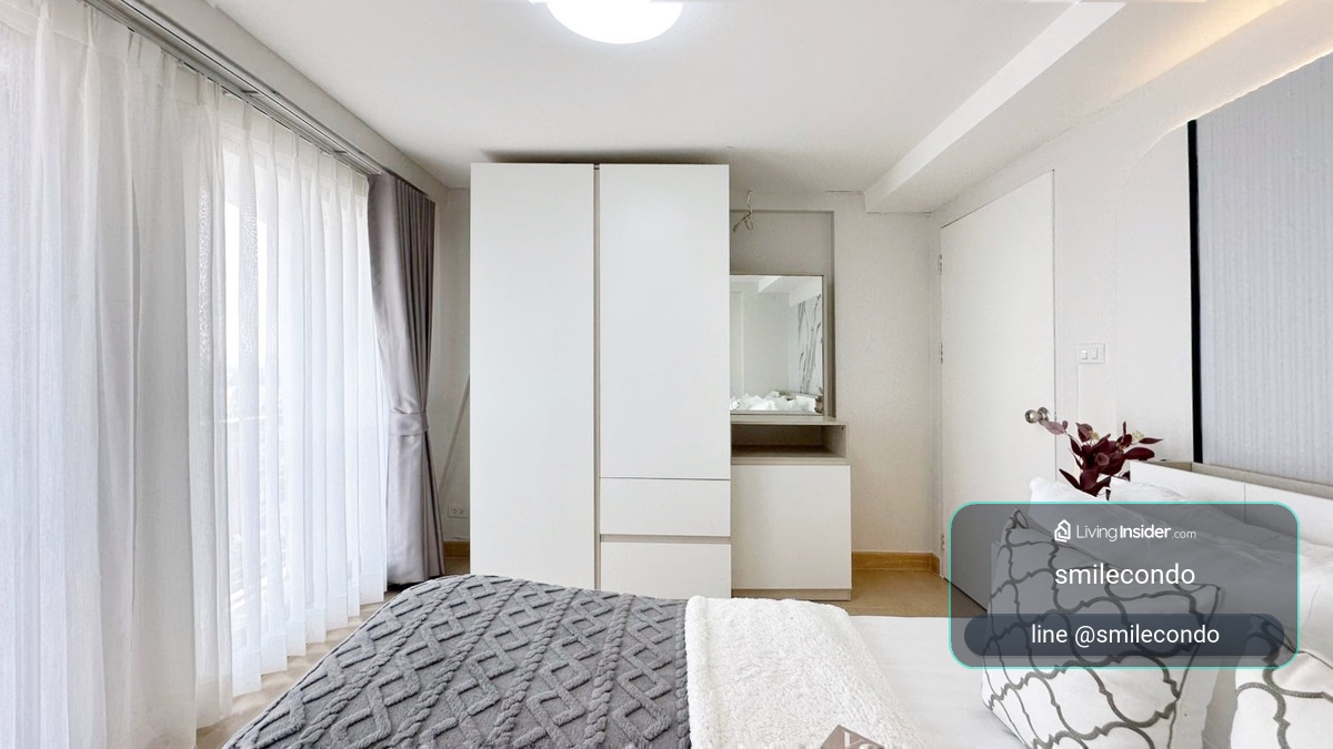 🏢 Thana Place Lat Phrao 71 II, 2 bedroom condo, pet friendly 🐶🐱 9th floor, airy room, comfortable for both the  and his friends. – รูปที่ 3