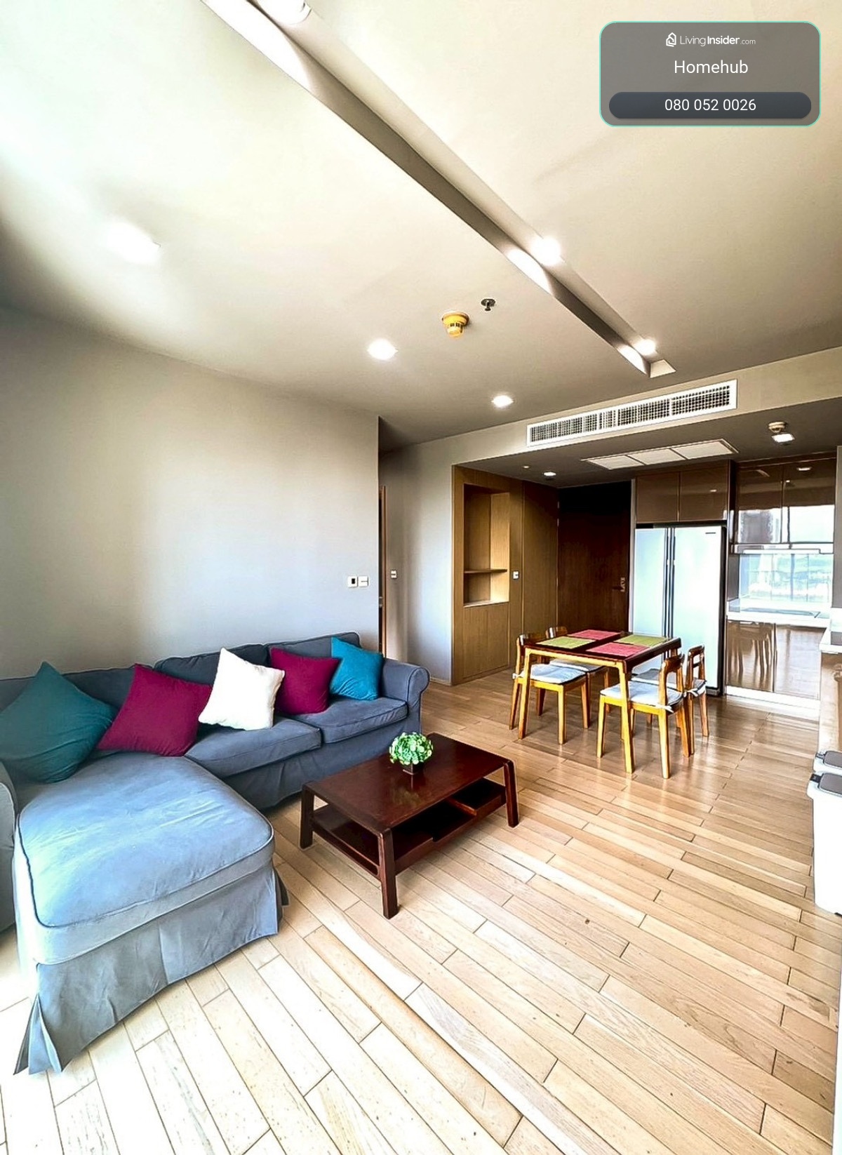 ให้ เช่า ด่วน Siri @ Sukhumvit สิริ แอท สุขุมวิท 2ห้องนอน 2ห้องน้ำ – รูปที่ 2