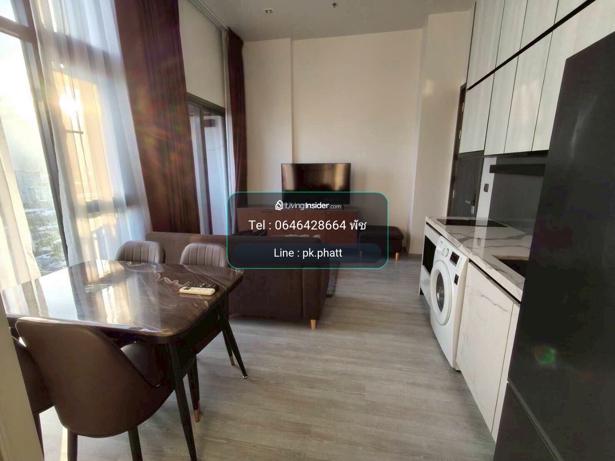 🌊 Wake up with a river view… live like you’re on vacation every day 🌊The Line Sukhumvit 101🛏️1Bed 33sq.m. 25,000/m☎️Phat 064-642-8664 – รูปที่ 2