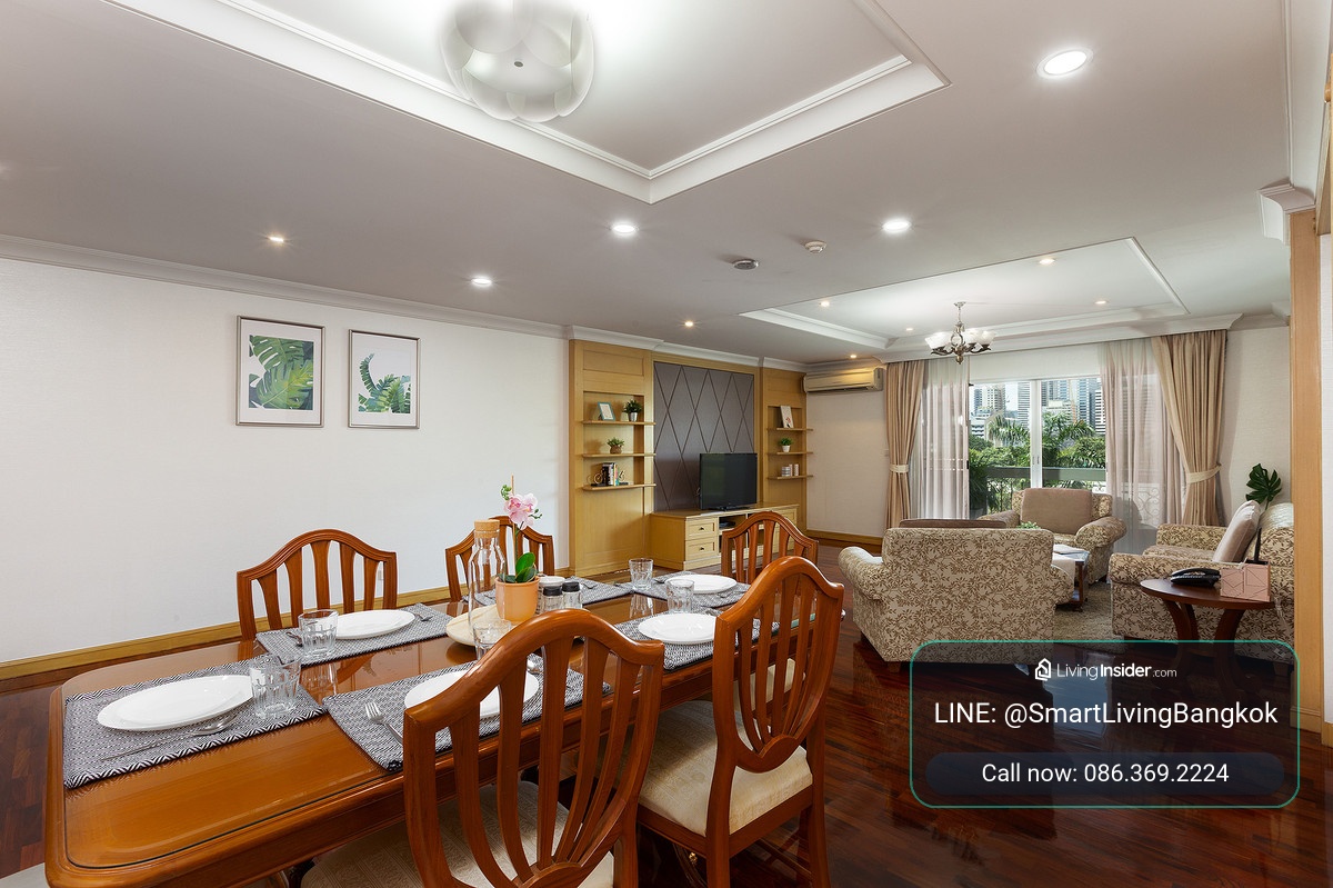 ✨Condo in Phromphong for rent! 3 bedroom with 200 sq.m fully furnished near BTS Phromphong, Fuji Supermarket  – รูปที่ 4