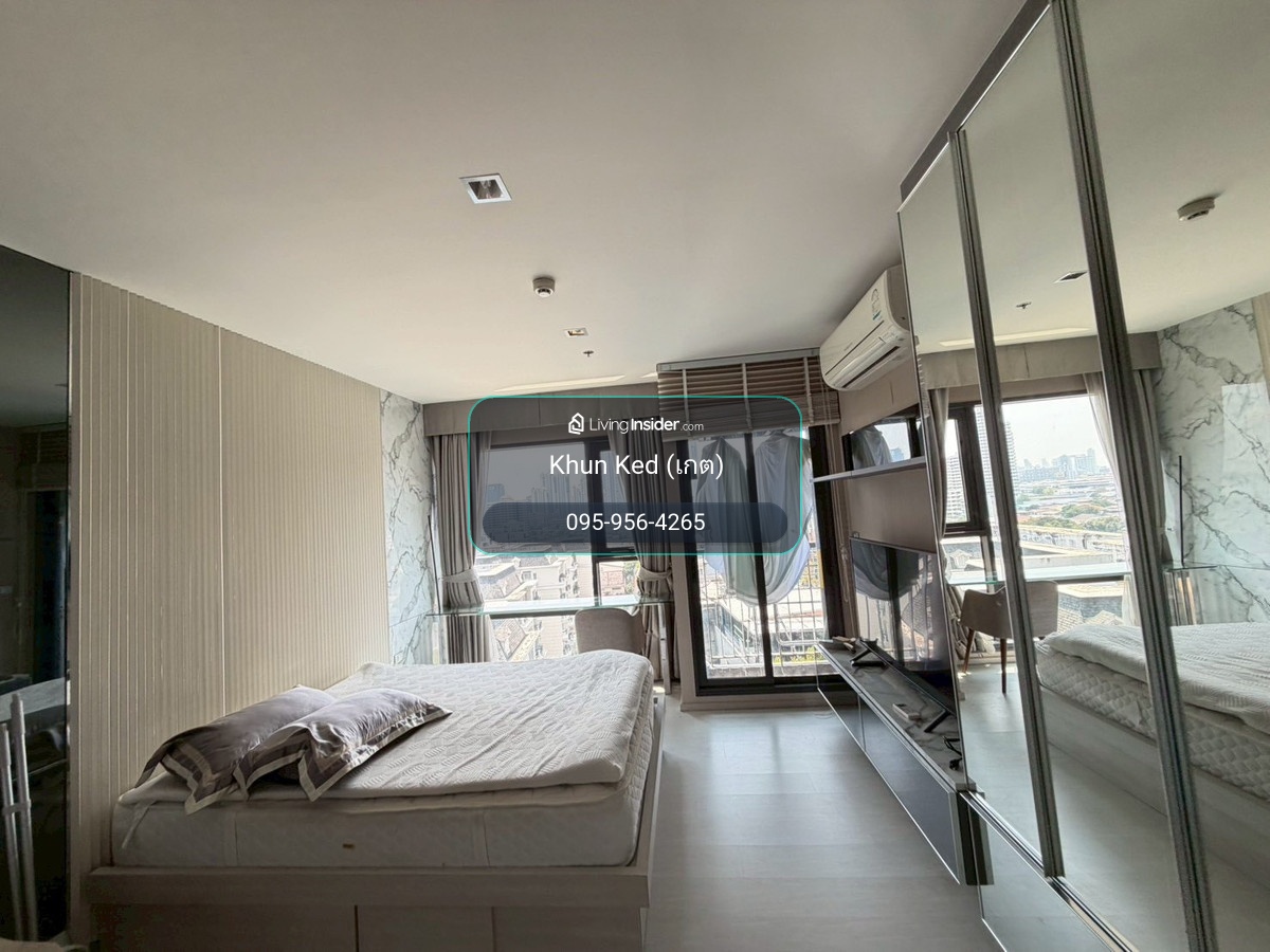🟢 (FOR RENT) คอนโด RHYTHM สุขุมวิท 36-38 I ห้องสวยตกแต่งครบ Studio 24 ตร.ม. เฟอร์+เครื่องใช้ไฟฟ้าครบ พร้อมเข้าอยู่  ⎯ ใกล้ 🚆 BTS ทองหล่อ – รูปที่ 4