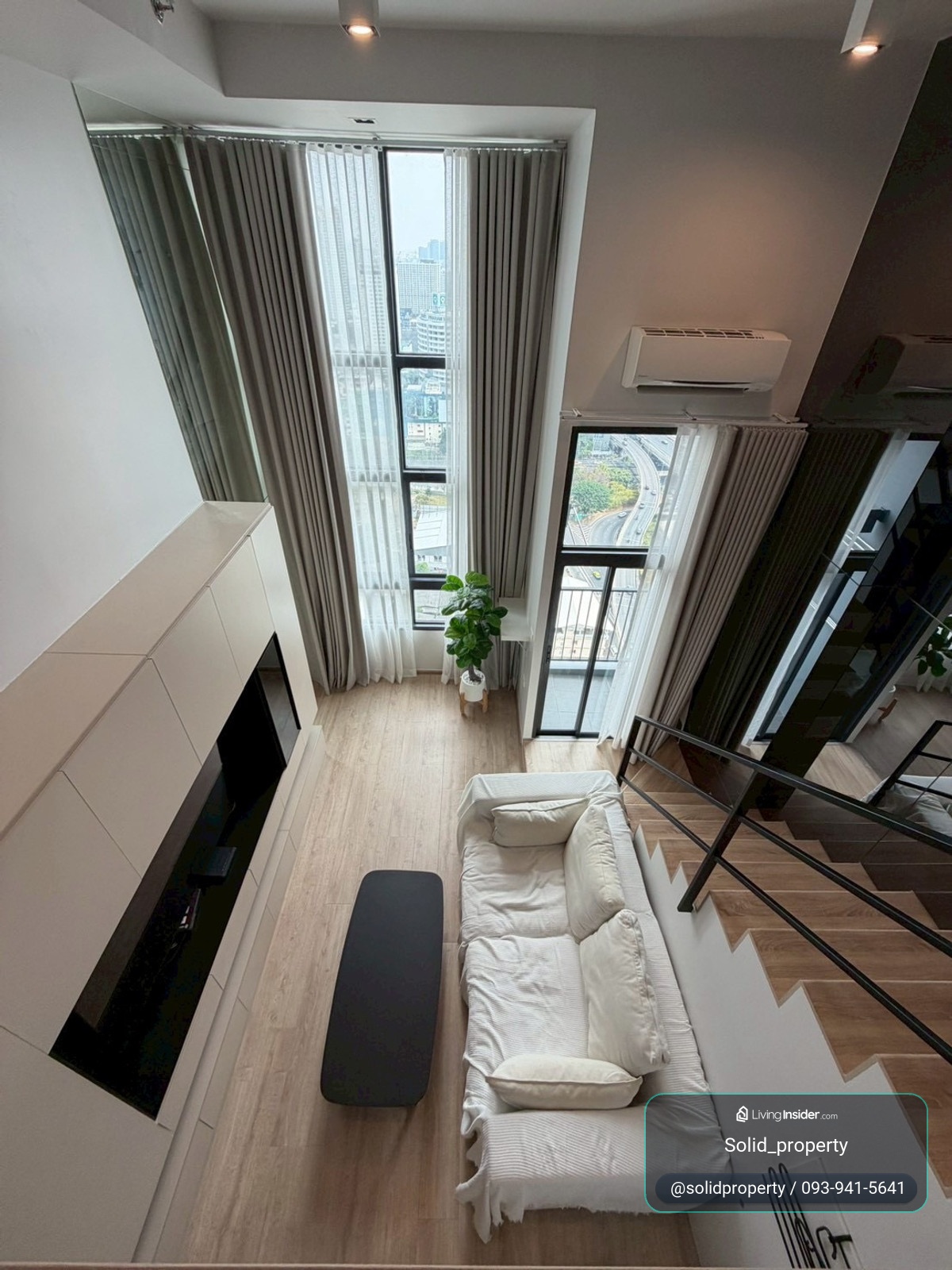 ✨ ห้อง Duplex ชั้นสูง วิวสวย! IDEO พระราม 9-อโศก 💎 [แต่งมินิมอล | ใกล้ MRT พระราม 9 เพียง 400 ม.] ✨ – รูปที่ 4