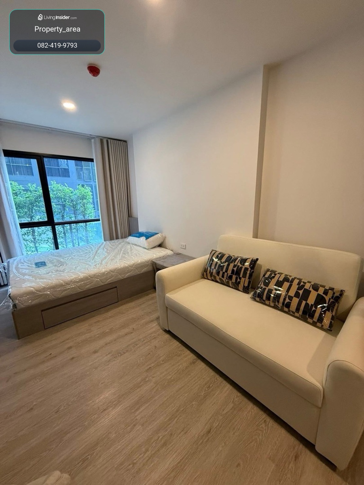 Pet Friendly🐶🐱For rent Origin Plug & Play Sirindhorn, Building C, 10th floor, size 25 sq m., price 15,000 baht. – รูปที่ 2