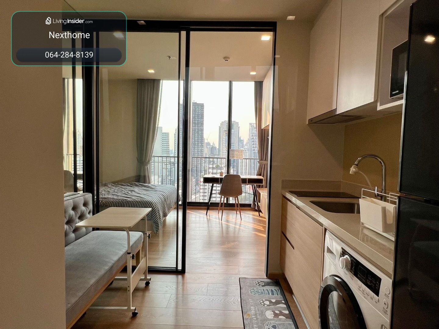 🔥ให้เช่าด่วน🔥 NOBLE AROUND Sukhumvit 33  ตรงข้าม Emsphere | ใกล้ BTS พร้อมพงษ์ 🚆 – รูปที่ 3