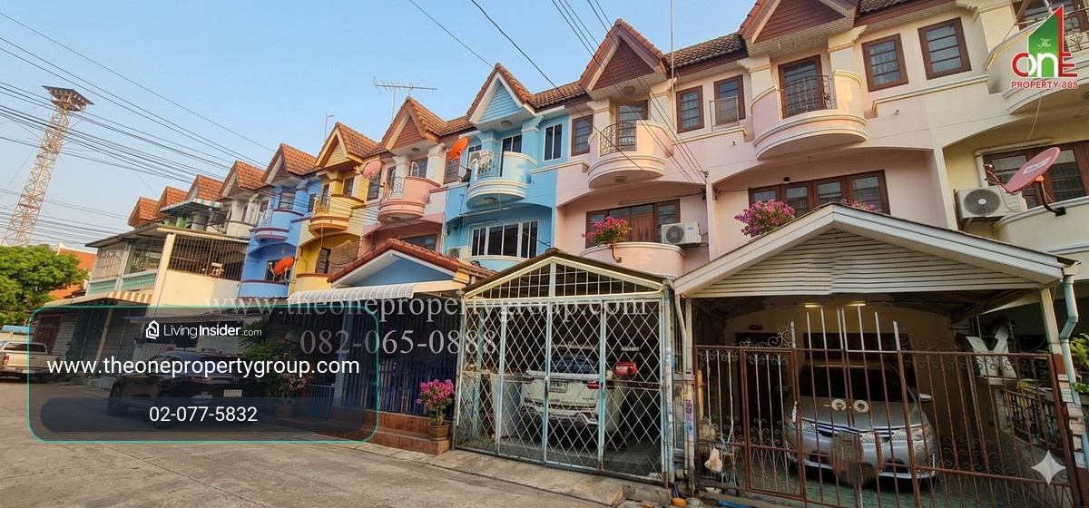 Townhouse, 3 floors, 17 sq m., Pongsirichai Village 1, Phetkasem Road, Phutthamonthon Sai 4 Road, Om Noi Subdistrict, Krathum Baen District, Samut Sakhon Province. – รูปที่ 2